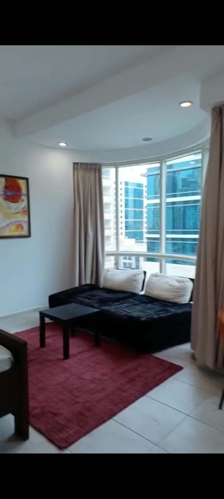 Fully furnished master bedroom in ARY Marina